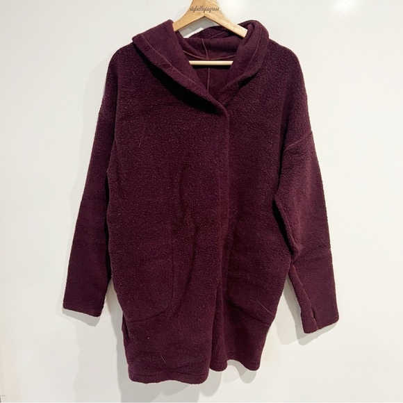 Lululemon Sincerely Sherpa Wrap Cardigan Sweater Jacket
Heathered Arctic Plum - Picture 3 of 10